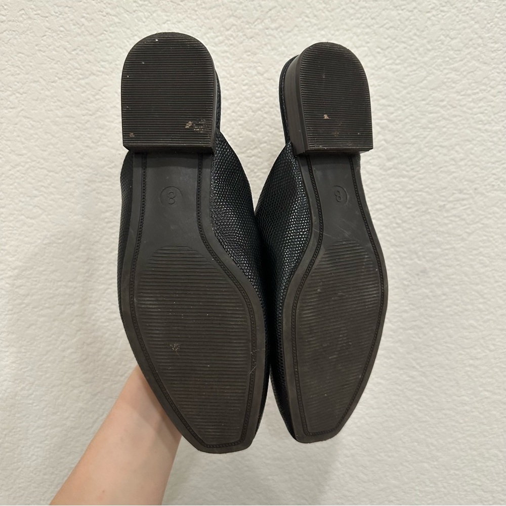 A. New Day black mules Sz8 - Picture 5 of 5